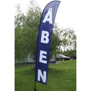 �BEN beachflag 316x65 cm KUN FLAG