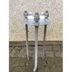 TILLG VARMGALVANISERET VIPPEBESLAG TIL JORDEN