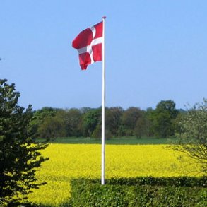 11 m glasfiberflagstang standard